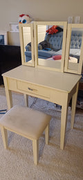 Vanity Desk with Mirror