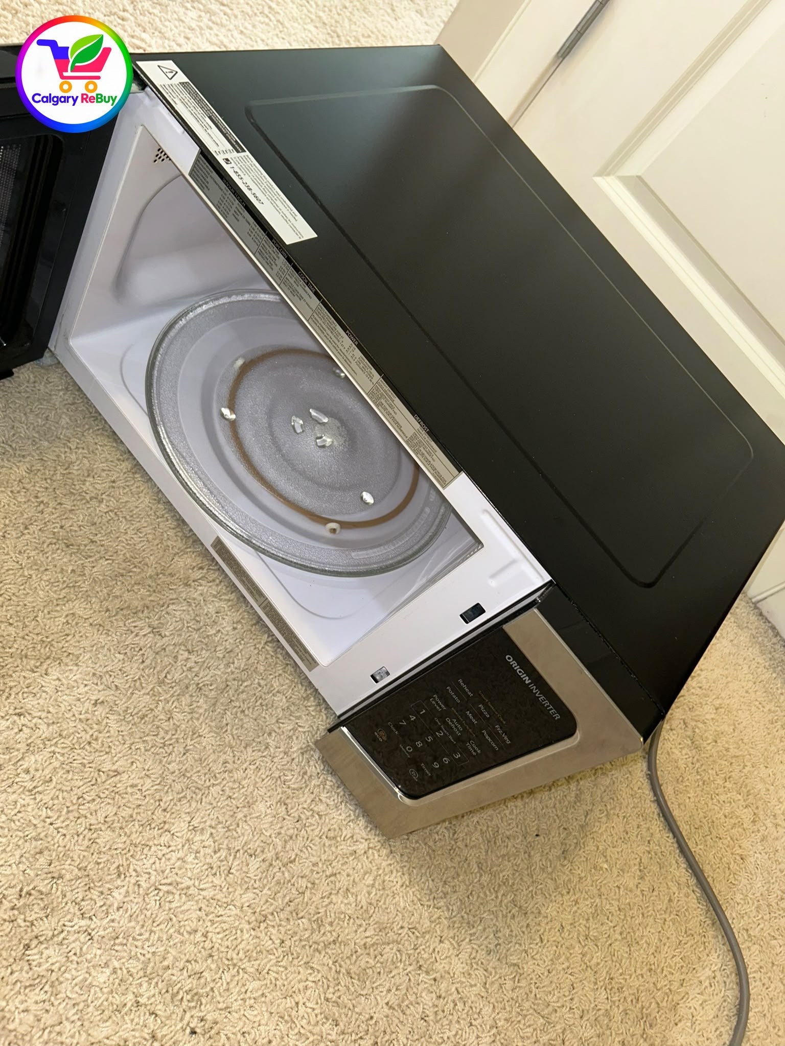 Toshiba TMC16S4AST 1.6 Cu. Ft. Inverter Microwave – Stainless Steel