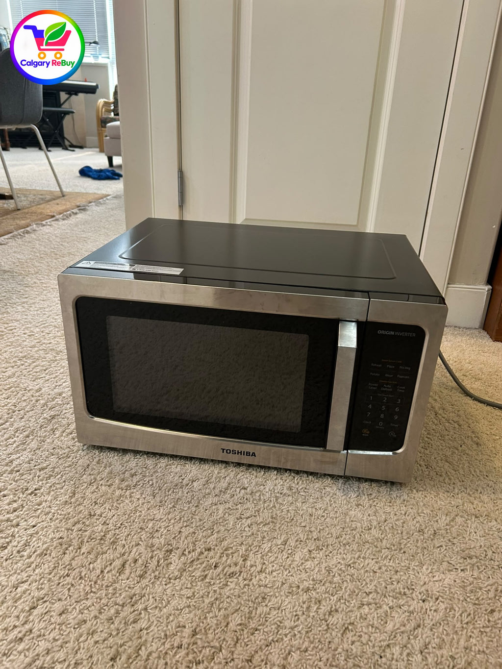 Toshiba TMC16S4AST 1.6 Cu. Ft. Inverter Microwave – Stainless Steel