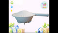 Tupperware Double Colander Strainer 2 Quart White Spaghetti