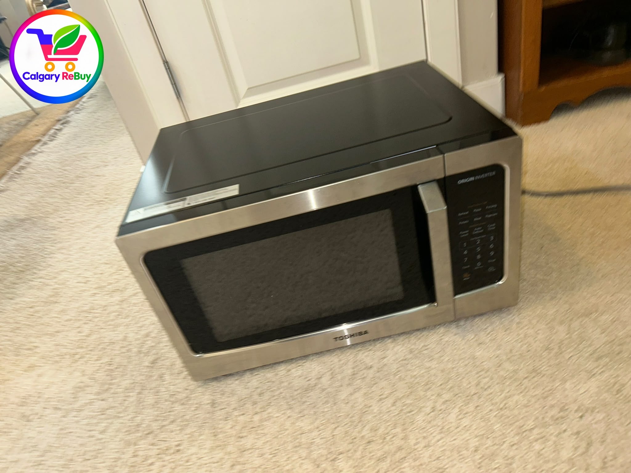 Toshiba TMC16S4AST 1.6 Cu. Ft. Inverter Microwave – Stainless Steel